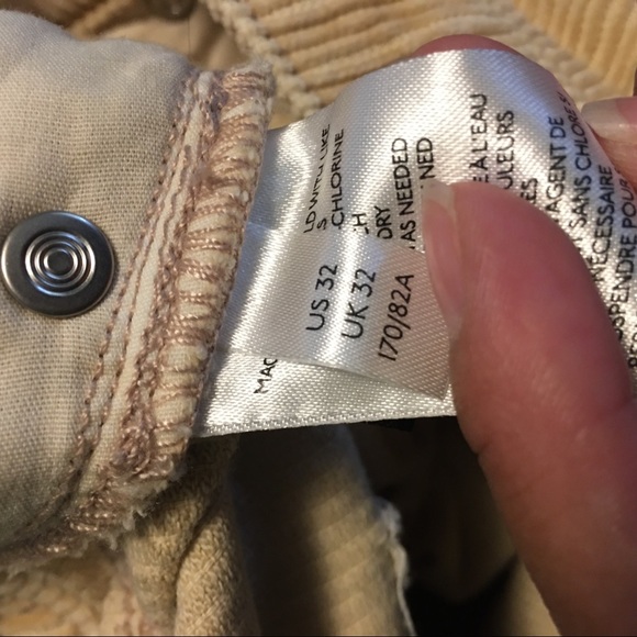 BDG Color Corduroy High-Rise Mom Pant in Tan - Picture 14 of 16